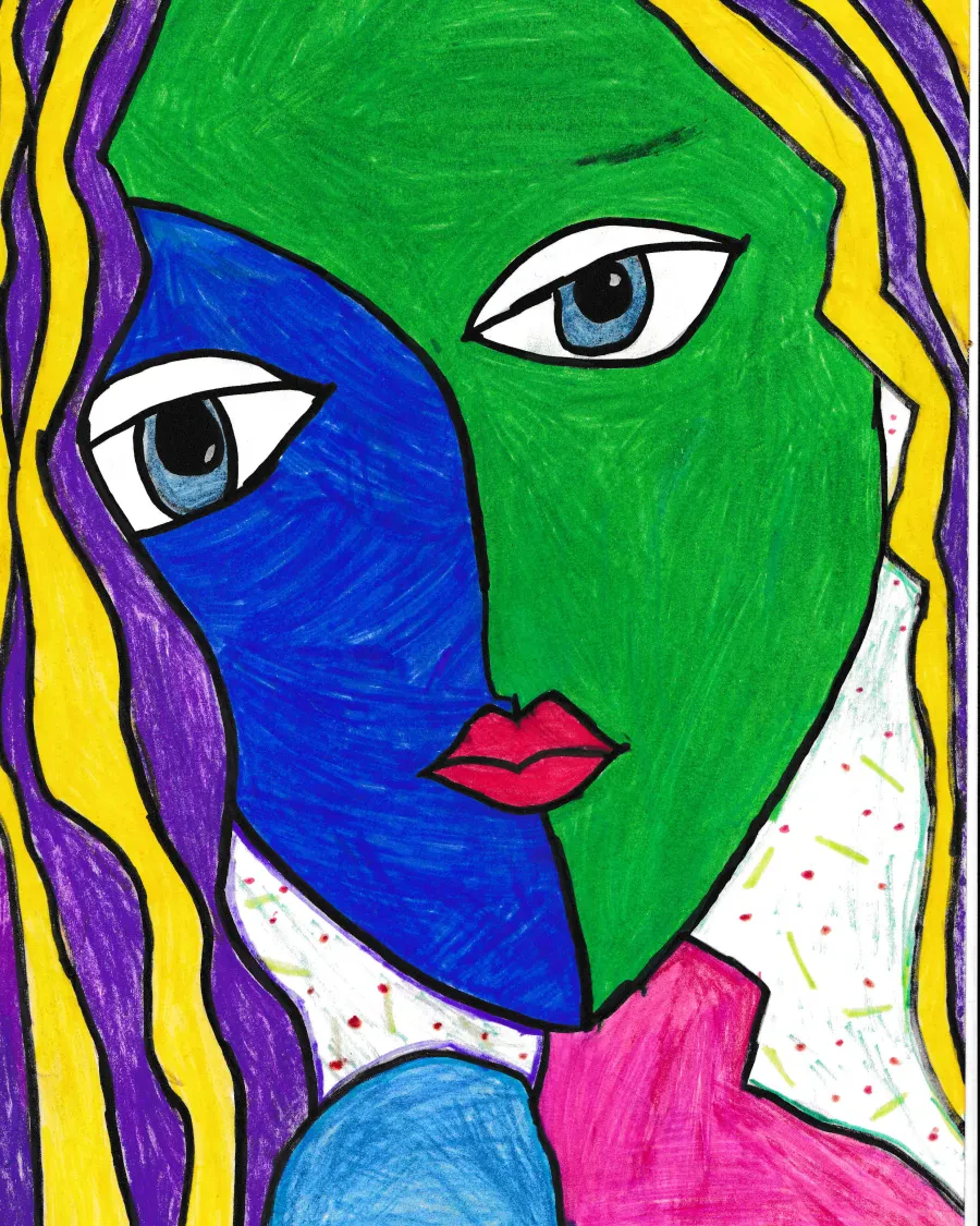 Pop art inspired Portrait