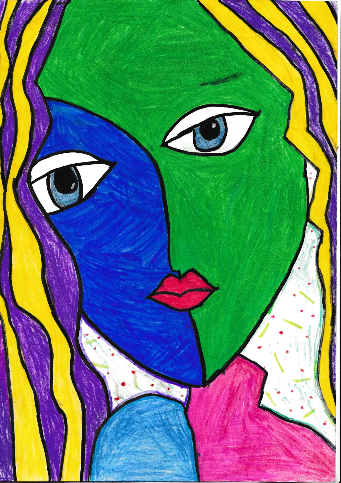 Pop art inspired Portrait