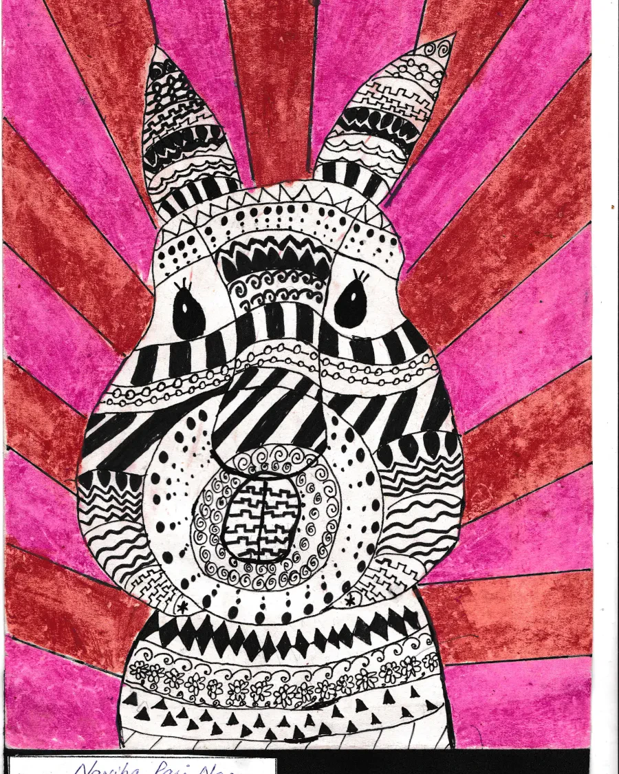 Patterned Rabbit